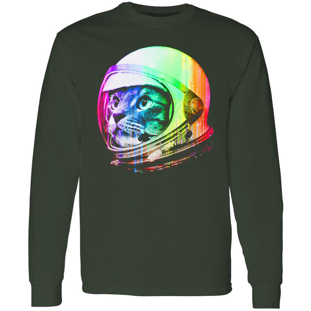 Long Sleeve T-Shirt - 8QG1WVSC - Forest Green - 4