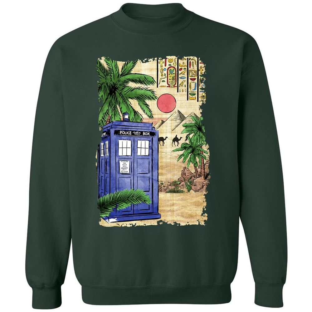 Classic Unisex Sweatshirt - M82QWPKY - Forest Green - 4