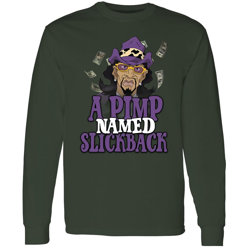 Long Sleeve T-Shirt - AWBBDQG9 - Forest Green - 4