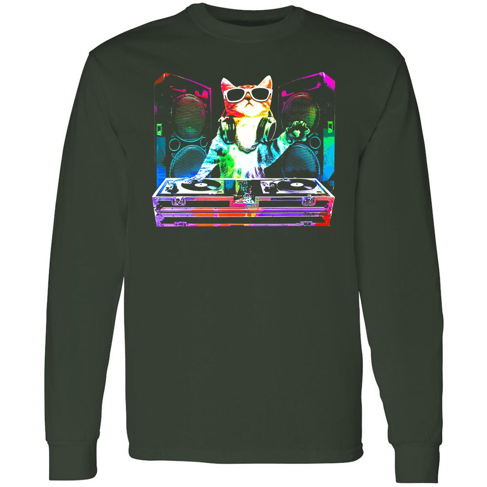 Long Sleeve T-Shirt - TTJMP787 - Forest Green - 4