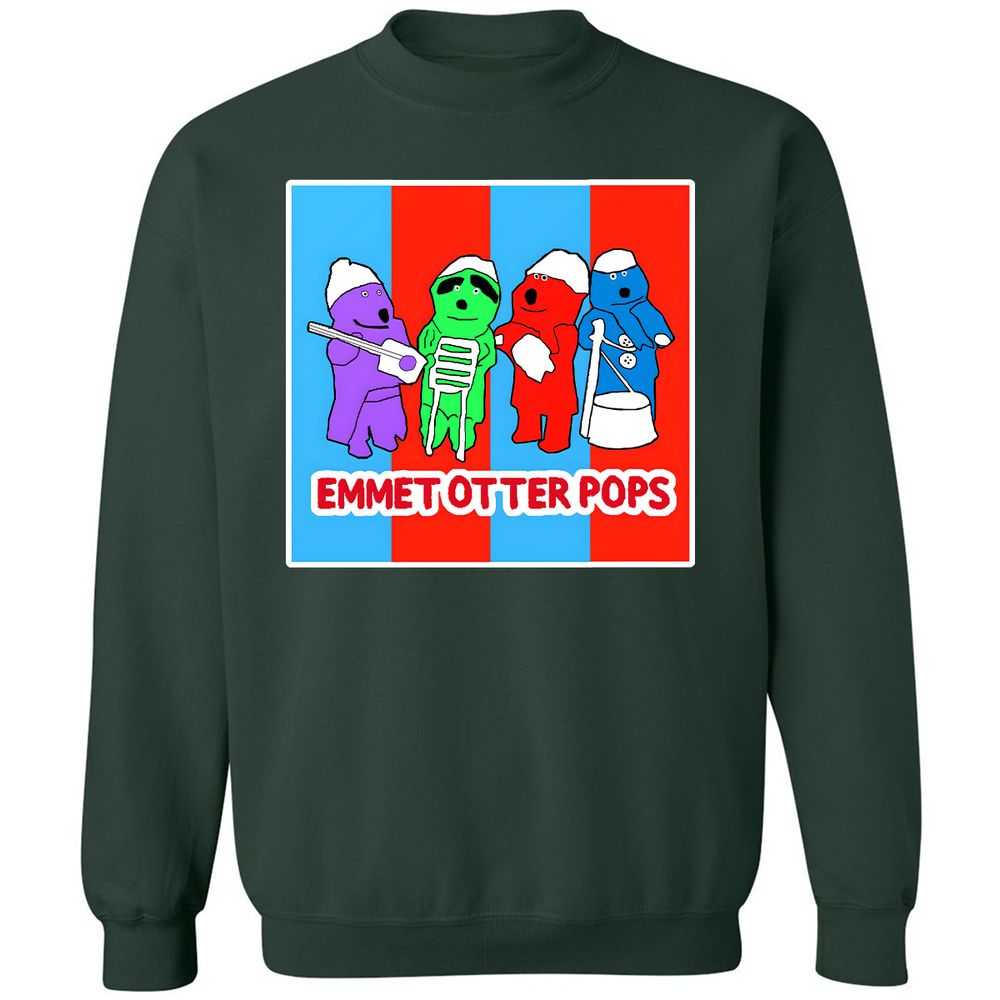 Classic Unisex Sweatshirt - ER6P1XWE - Forest Green - 4