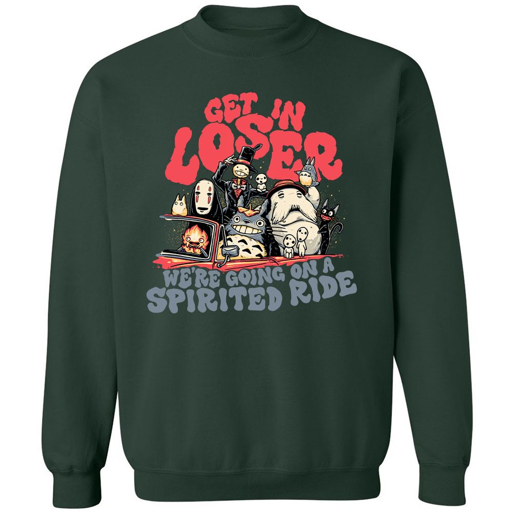 Classic Unisex Sweatshirt - 1R64ENAB - Forest Green - 4
