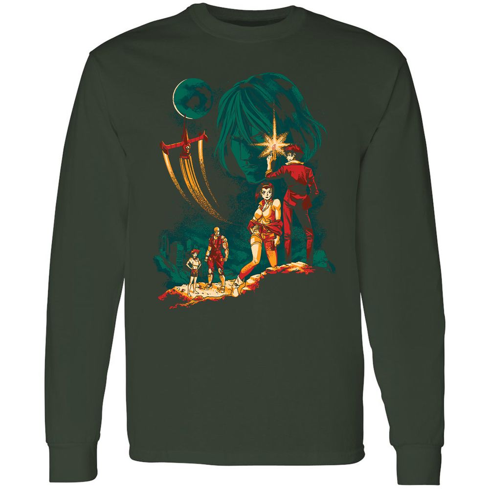 Long Sleeve T-Shirt - SMXCAV4E - Forest Green - 4