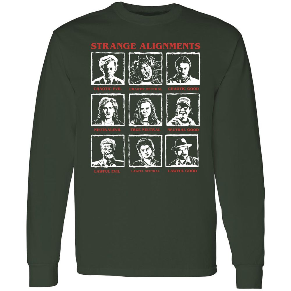 Strange Alignment - Forest Green - 4