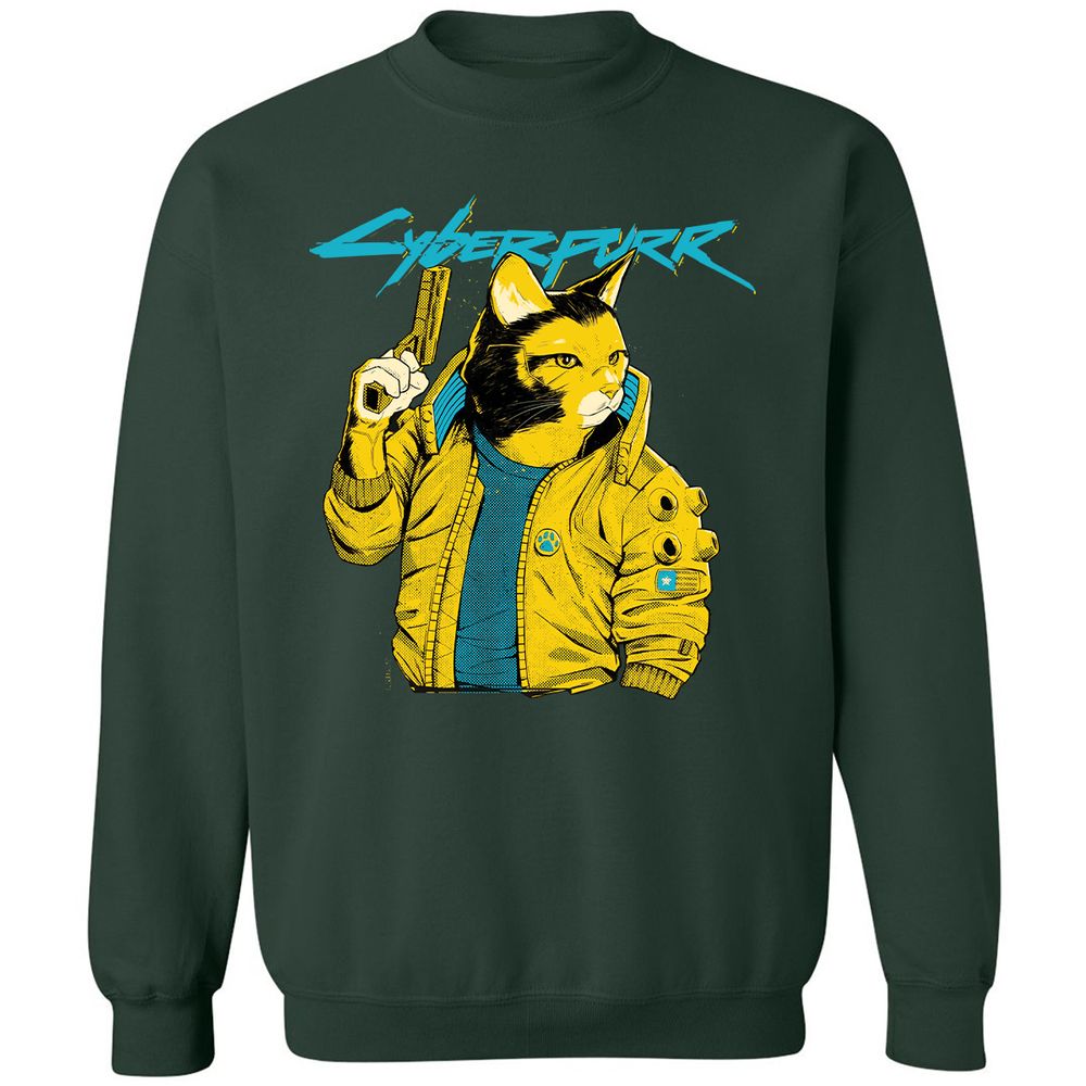 Classic Unisex Sweatshirt - 7AM2N458 - Forest Green - 4