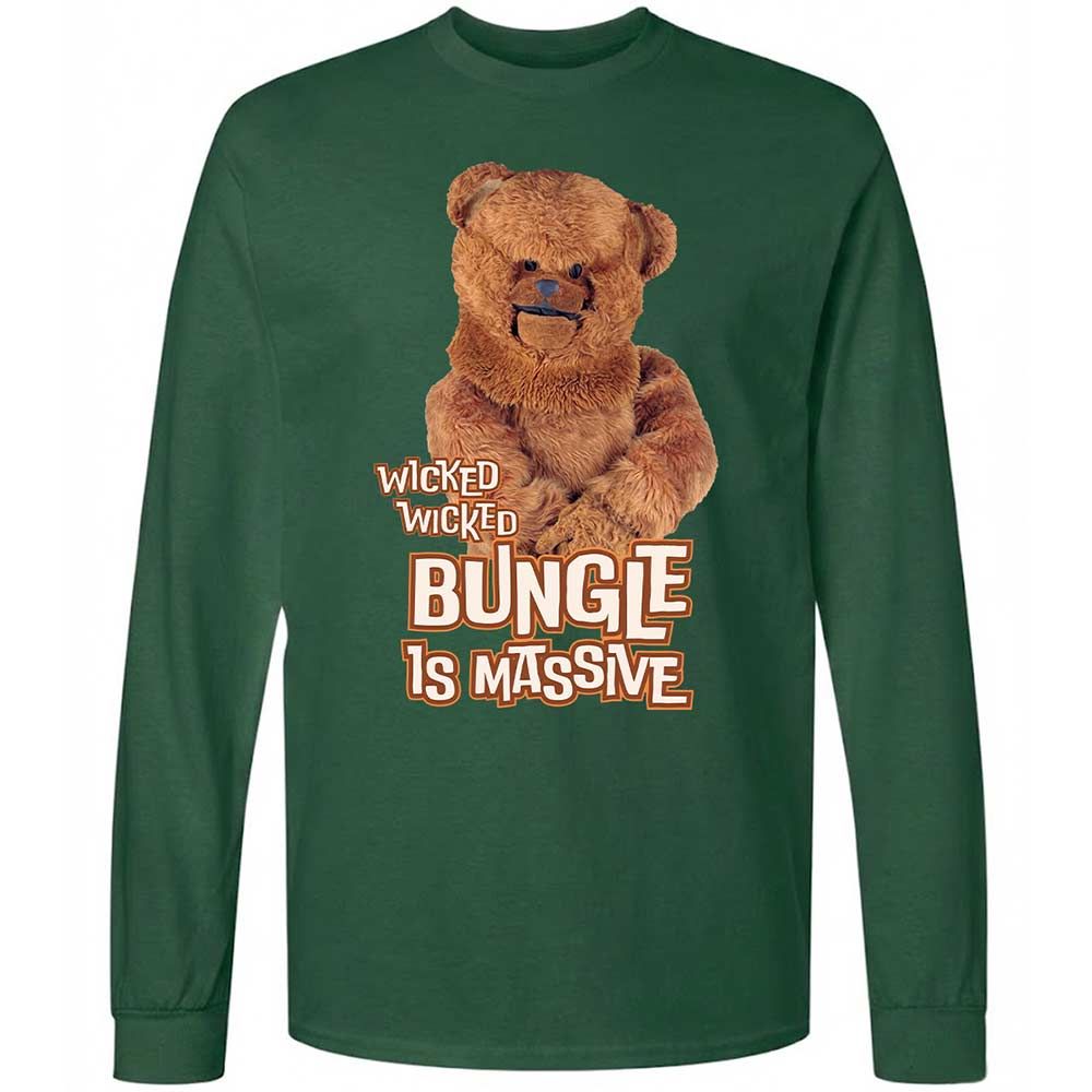 Long Sleeve T-Shirt - 853VMPWJ - Forest Green - 4