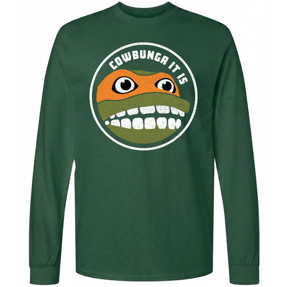 Long Sleeve T-Shirt - PFMA11GB - Forest Green - 4