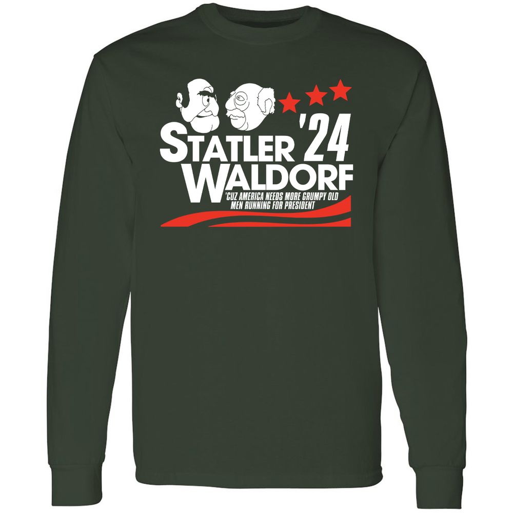 Long Sleeve T-Shirt - KQ1Z8FV6 - Forest Green - 4