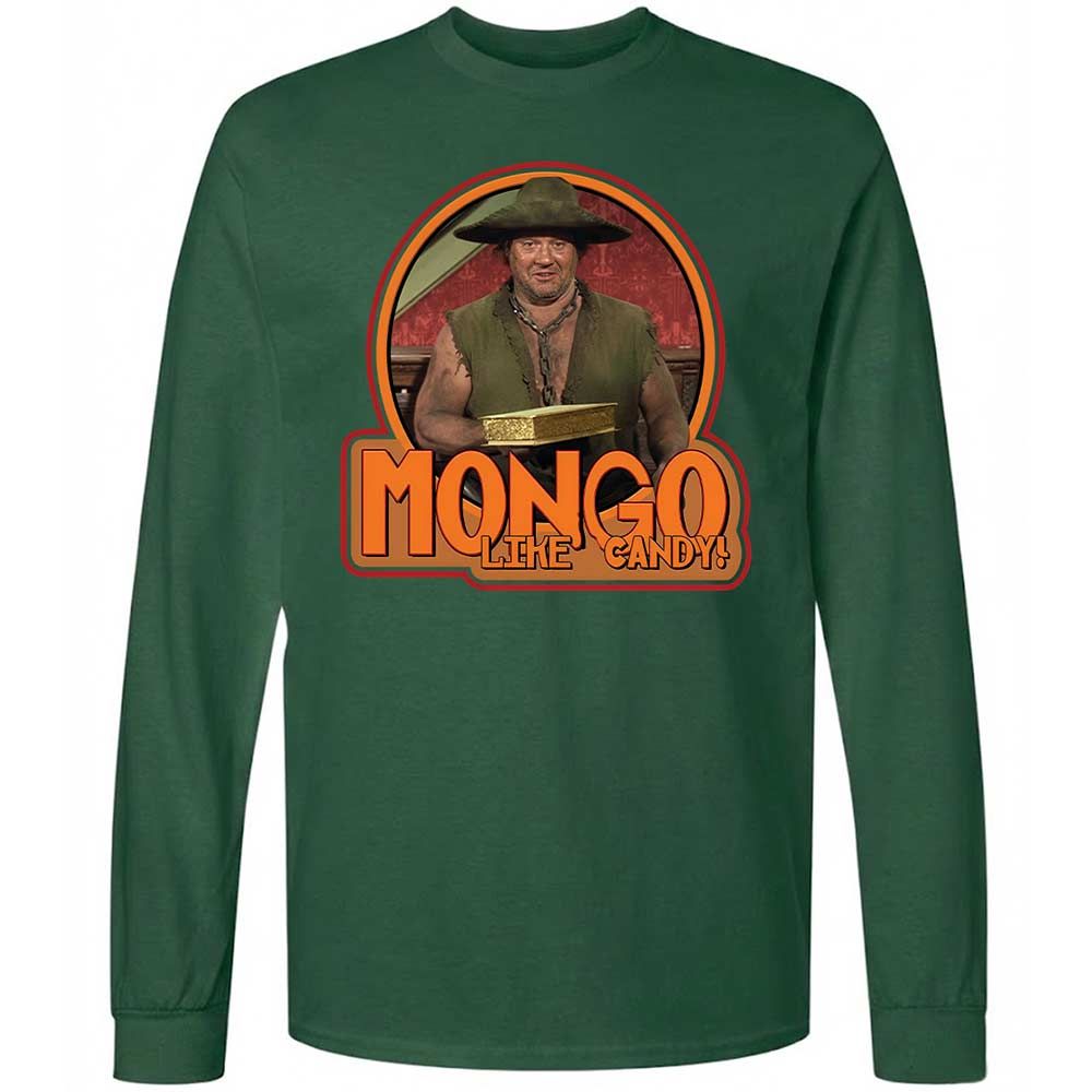 Long Sleeve T-Shirt - B2P8YYX2 - Forest Green - 4
