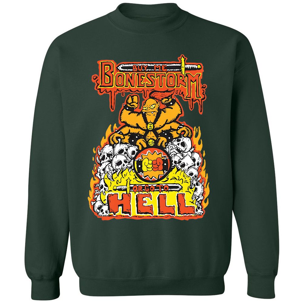 Classic Unisex Sweatshirt - A3U8XR5F - Forest Green - 4