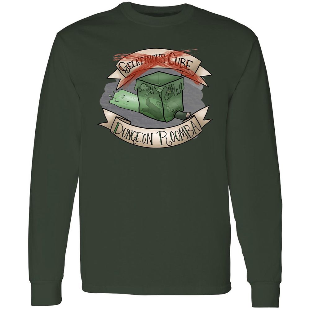 Long Sleeve T-Shirt - P5MZLH43 - Forest Green - 4