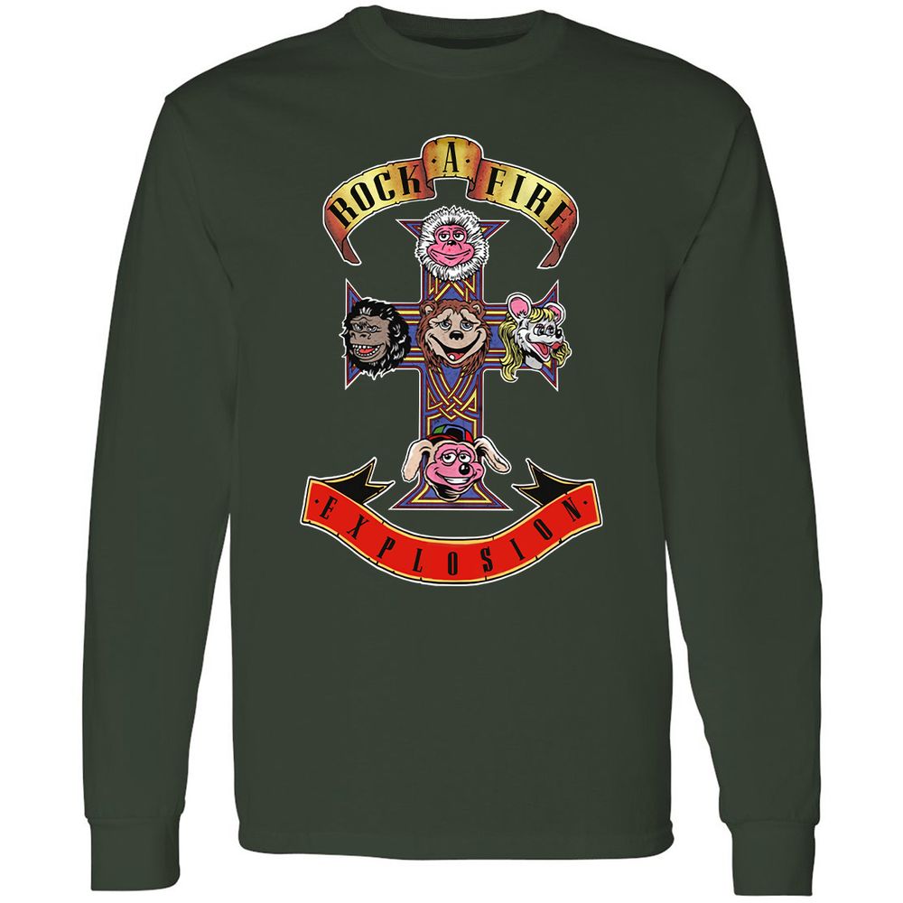Long Sleeve T-Shirt - 1EKAPUXP - Forest Green - 4
