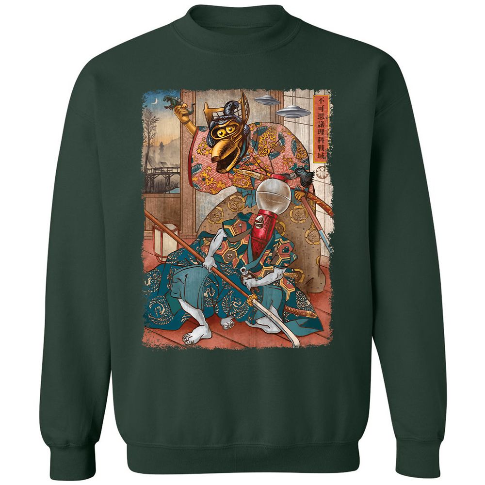 Classic Unisex Sweatshirt - 3L8NNG15 - Forest Green - 4