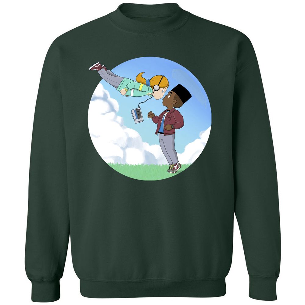 Classic Unisex Sweatshirt - Z8NKBKWB - Forest Green - 4