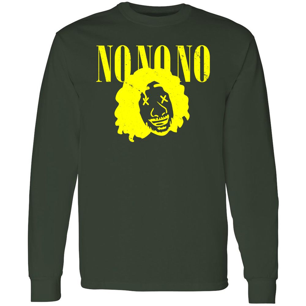 Long Sleeve T-Shirt - PPDF8ZBJ - Forest Green - 4