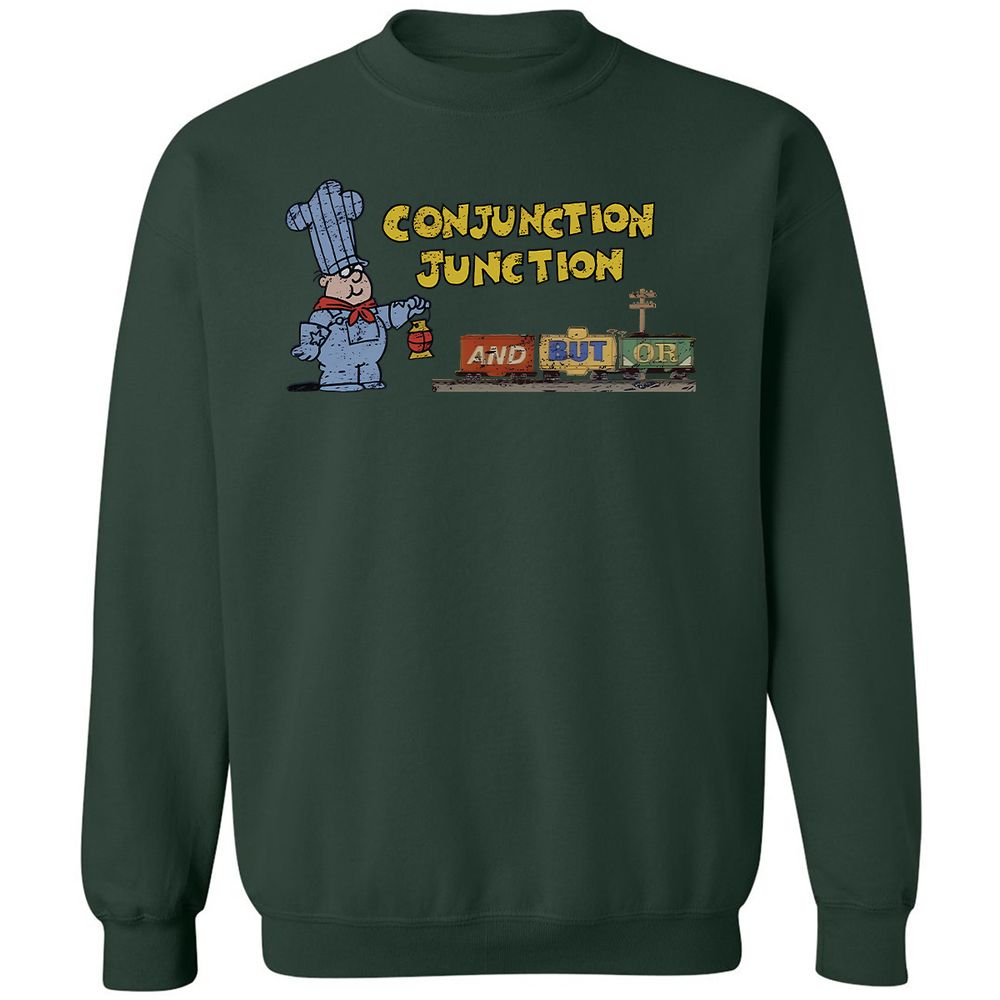 Classic Unisex Sweatshirt - UKSVQ89E - Forest Green - 4