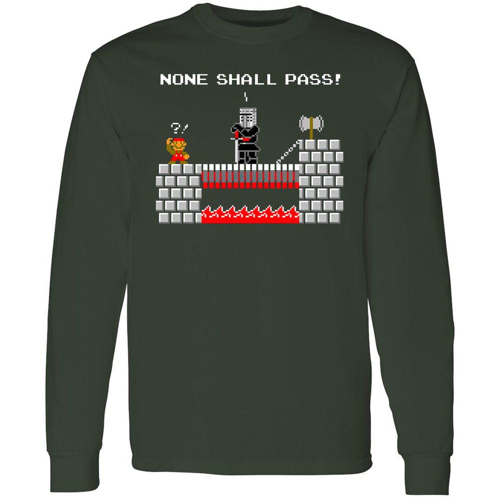 Long Sleeve T-Shirt - JZ63X5RR - Forest Green - 4