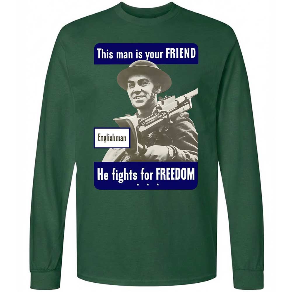 This man is your Friend - Forest Green - 4