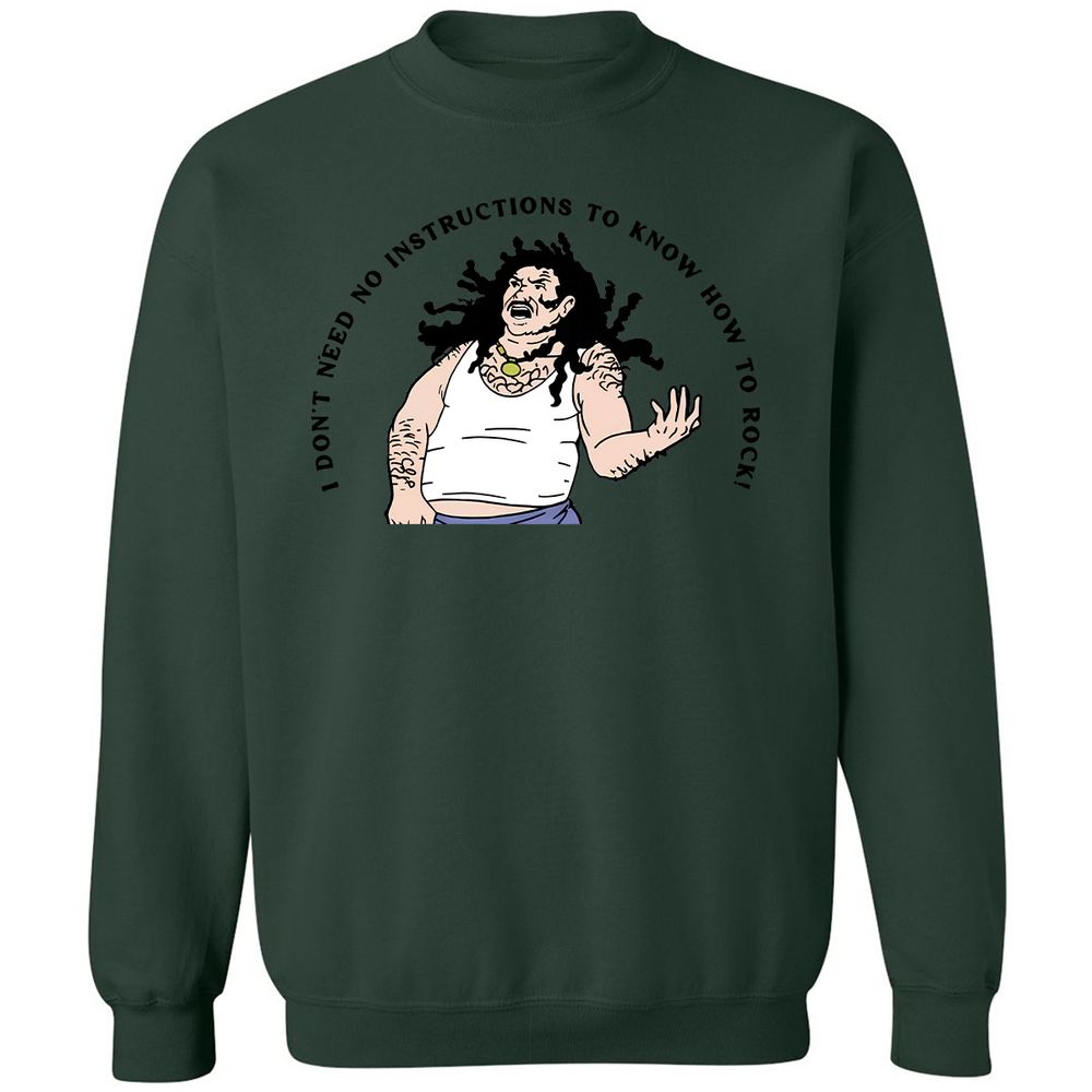 Classic Unisex Sweatshirt - MPW6Z4R7 - Forest Green - 4