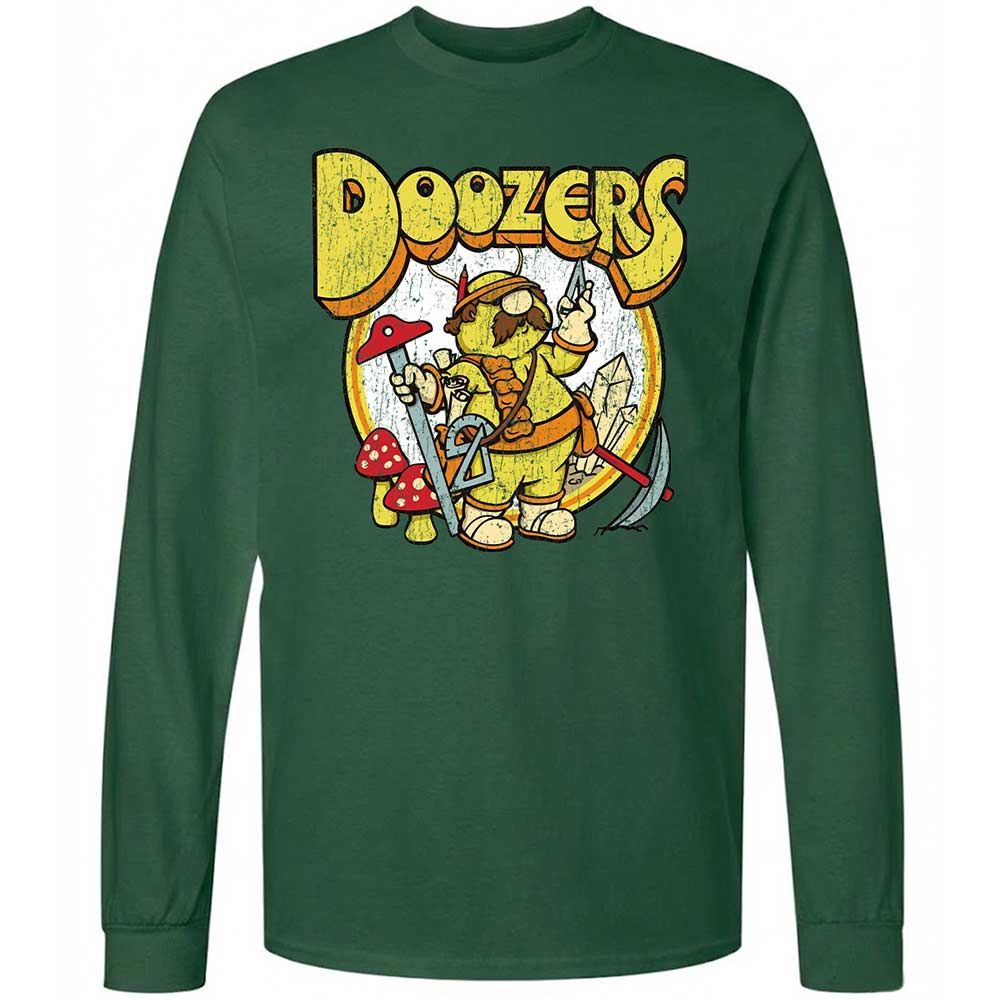 Long Sleeve T-Shirt - TRZ1J6H6 - Forest Green - 4