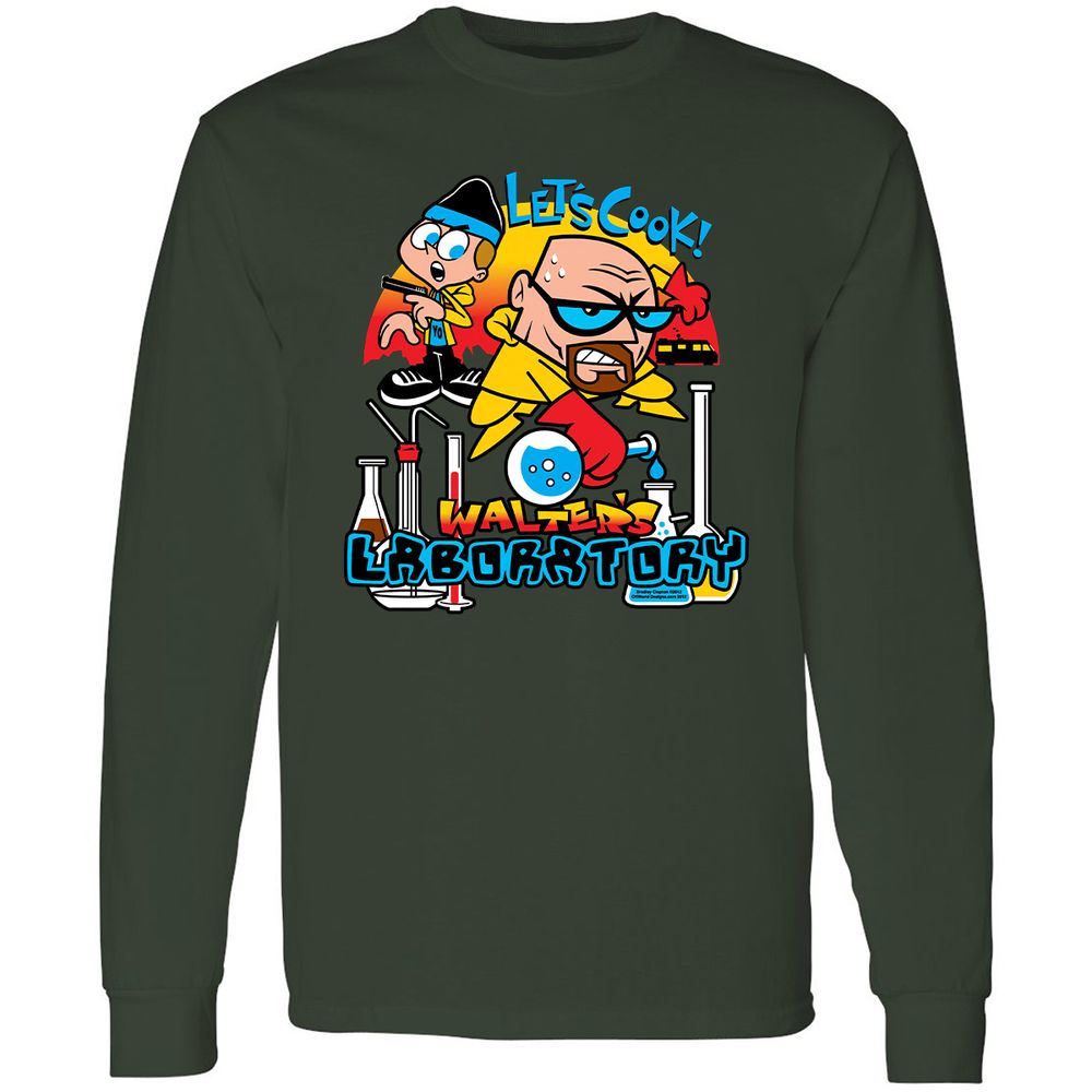 Long Sleeve T-Shirt - 4UYJHTU9 - Forest Green - 4