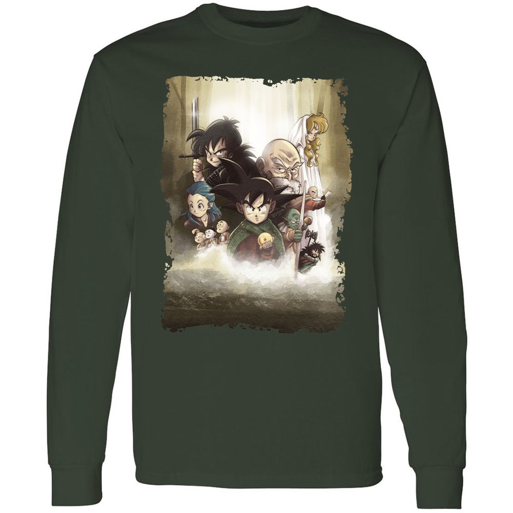 Long Sleeve T-Shirt - 5QPKWL8T - Forest Green - 4