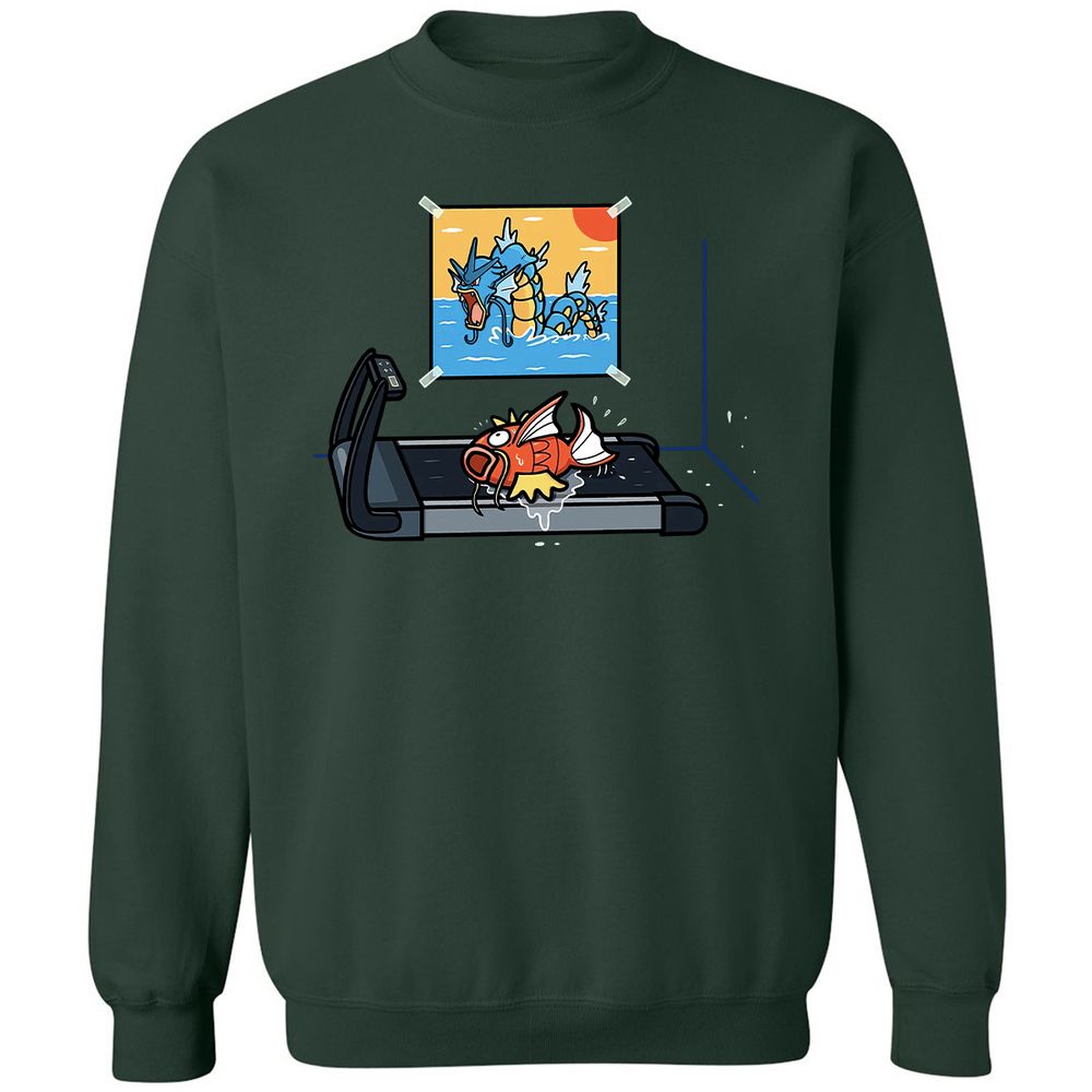 Classic Unisex Sweatshirt - ZCG8ML4A - Forest Green - 4