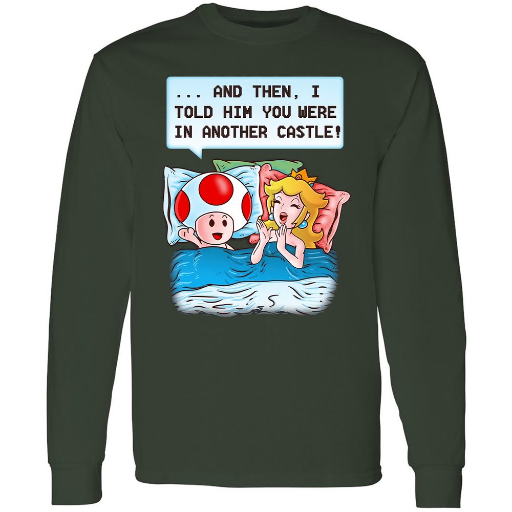 Long Sleeve T-Shirt - FLRZYS4H - Forest Green - 4