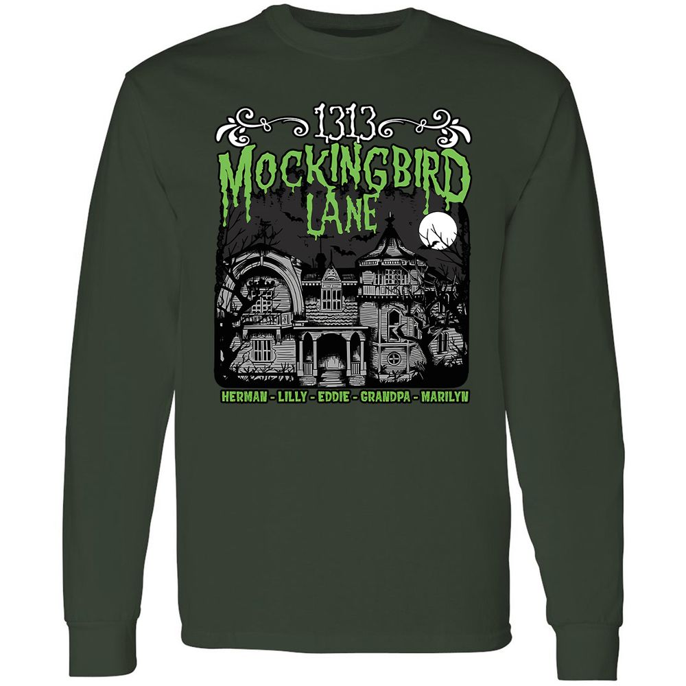 Long Sleeve T-Shirt - 3QE7TD2E - Forest Green - 4