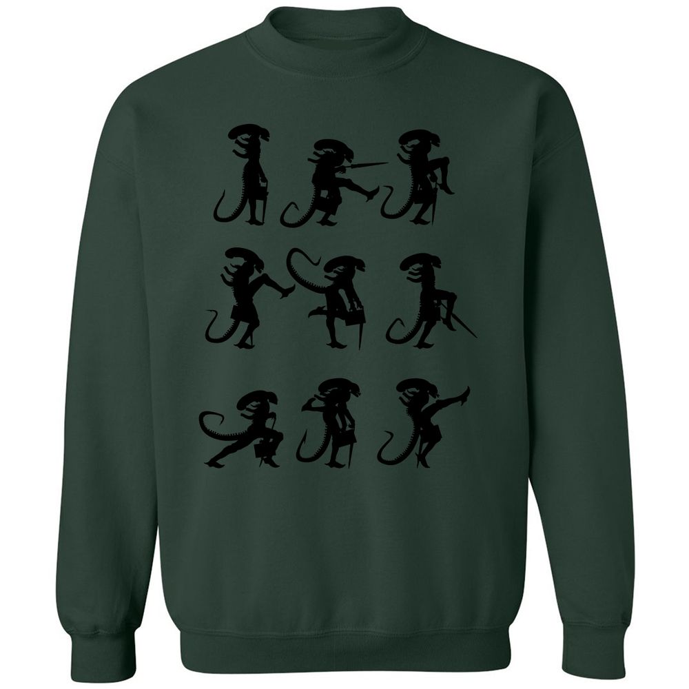Classic Unisex Sweatshirt - EBZKA8NG - Forest Green - 4
