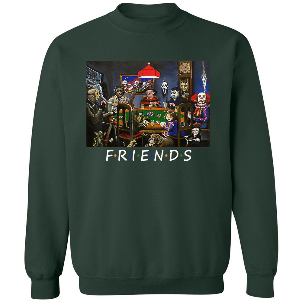 Classic Unisex Sweatshirt - QMNSE6WZ - Forest Green - 4