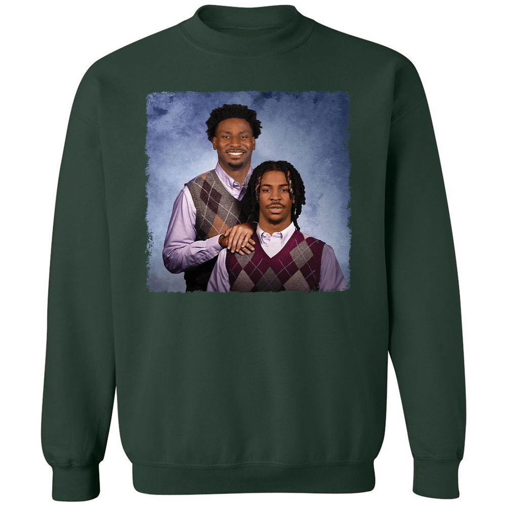 Classic Unisex Sweatshirt - Q99DMQT7 - Forest Green - 4