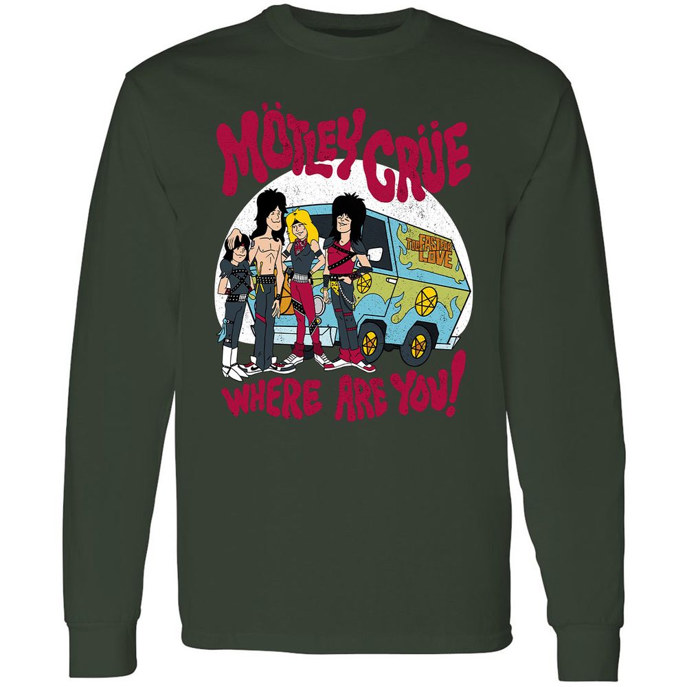Long Sleeve T-Shirt - 3WZZFF77 - Forest Green - 4