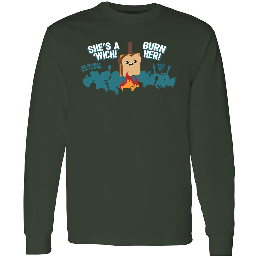 Long Sleeve T-Shirt - BBXATKZS - Forest Green - 4