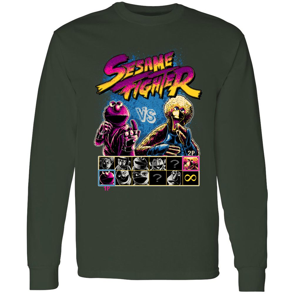 Long Sleeve T-Shirt - AB5R4XTD - Forest Green - 4
