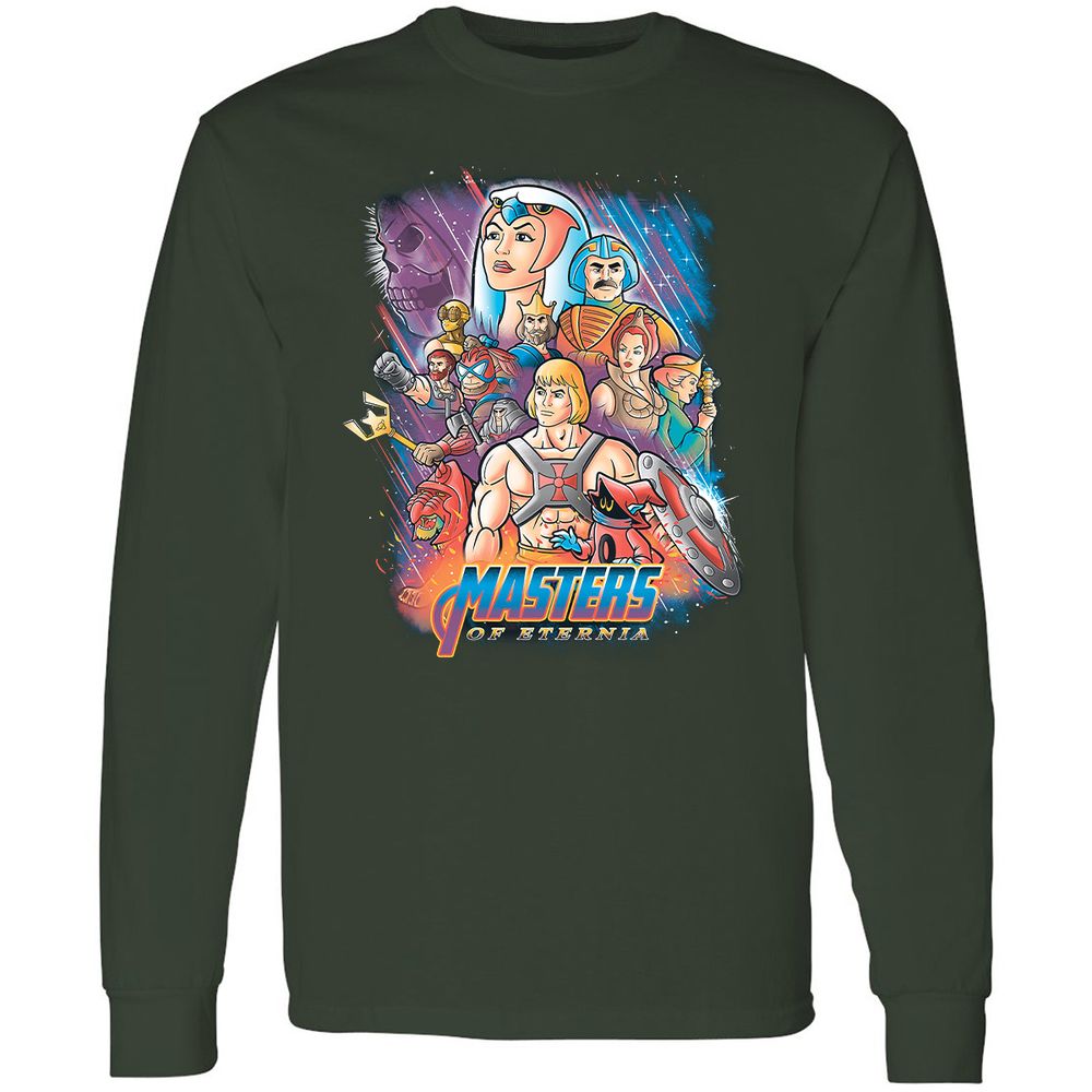 Long Sleeve T-Shirt - 4YBNUX9K - Forest Green - 4