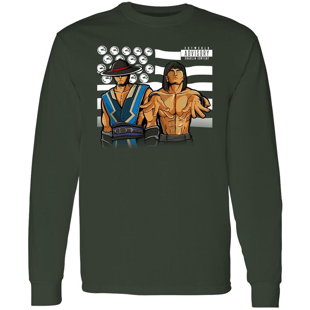 Long Sleeve T-Shirt - 2WQ778S6 - Forest Green - 4