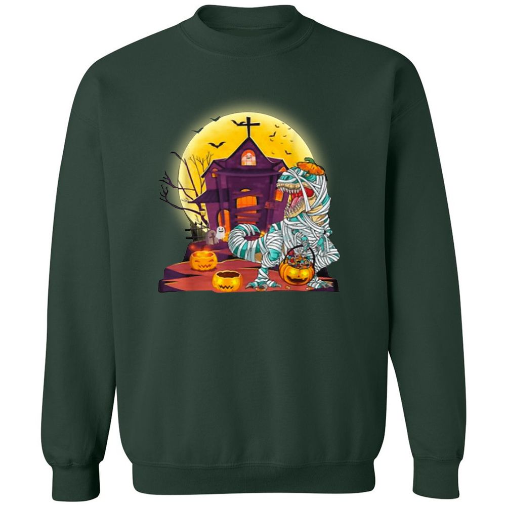 Classic Unisex Sweatshirt - 5C8UAMYP - Forest Green - 4
