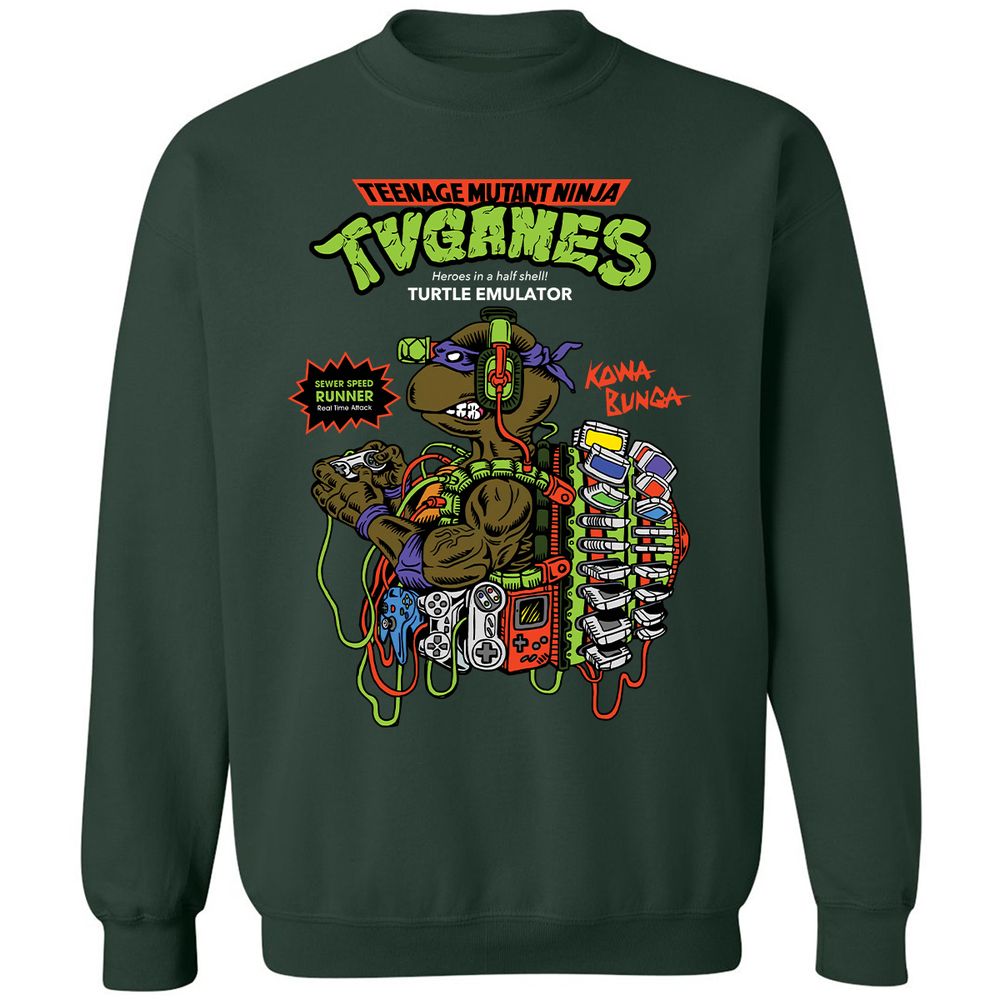 Classic Unisex Sweatshirt - F2WRHGMU - Forest Green - 4