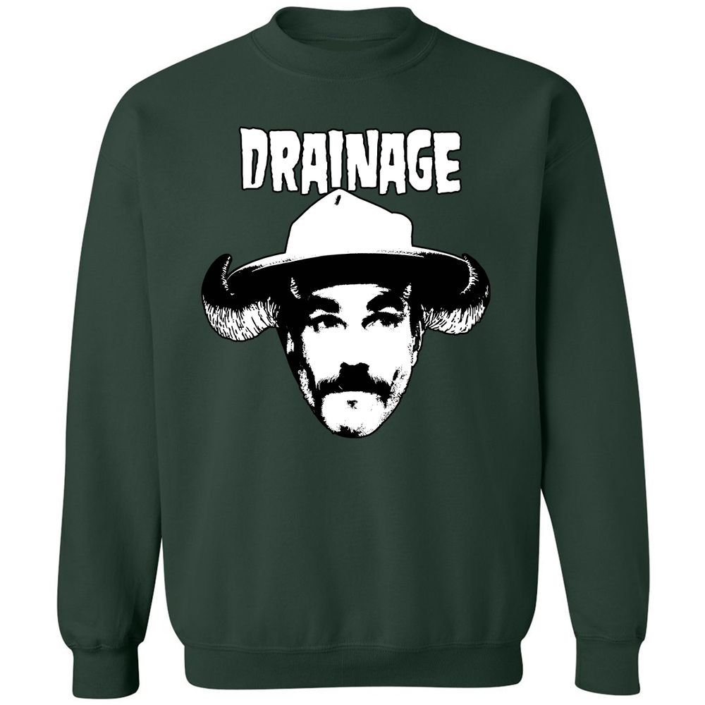 Classic Unisex Sweatshirt - MXD43TVX - Forest Green - 4