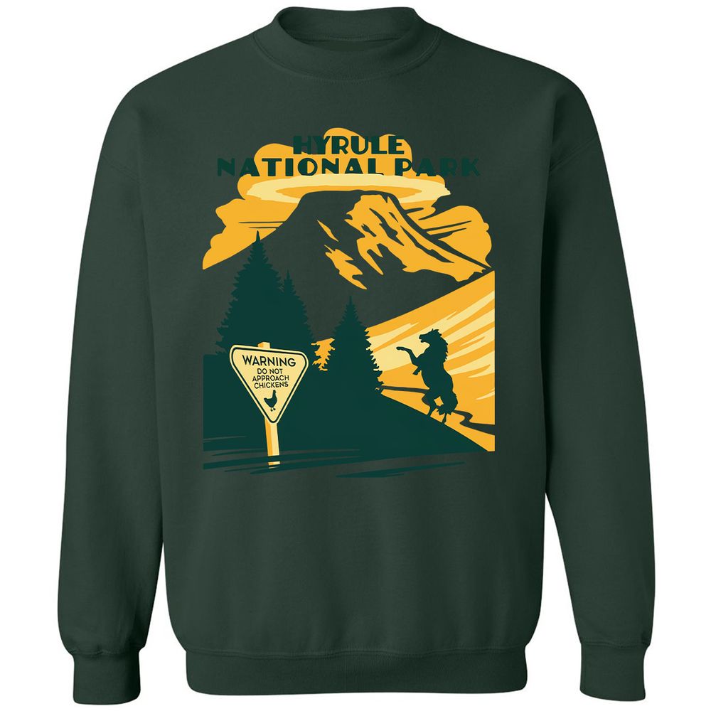 Classic Unisex Sweatshirt - 1ZKQE767 - Forest Green - 4