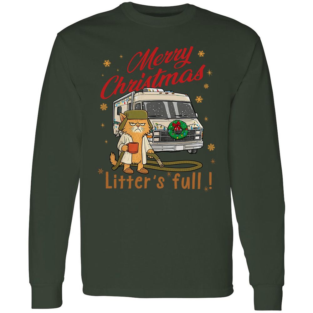 Long Sleeve T-Shirt - QJTQLMAC - Forest Green - 4