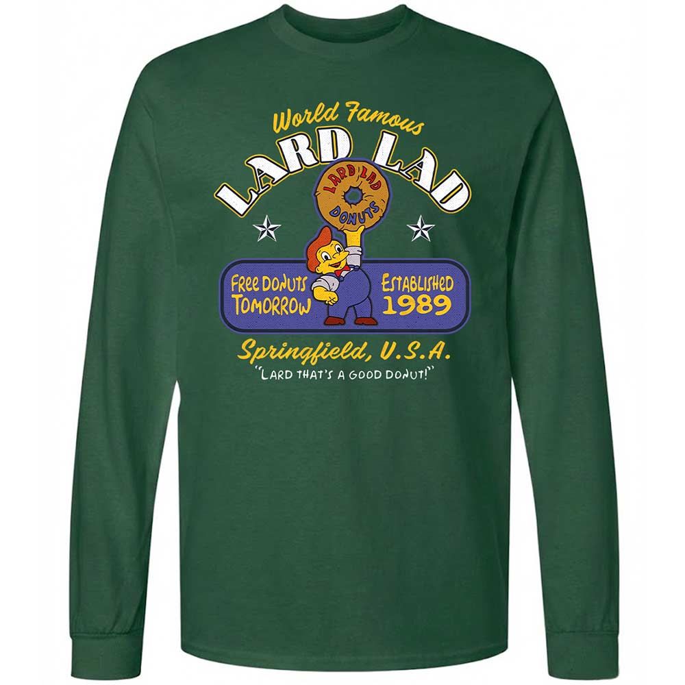 Long Sleeve T-Shirt - XHUFEW1J - Forest Green - 4