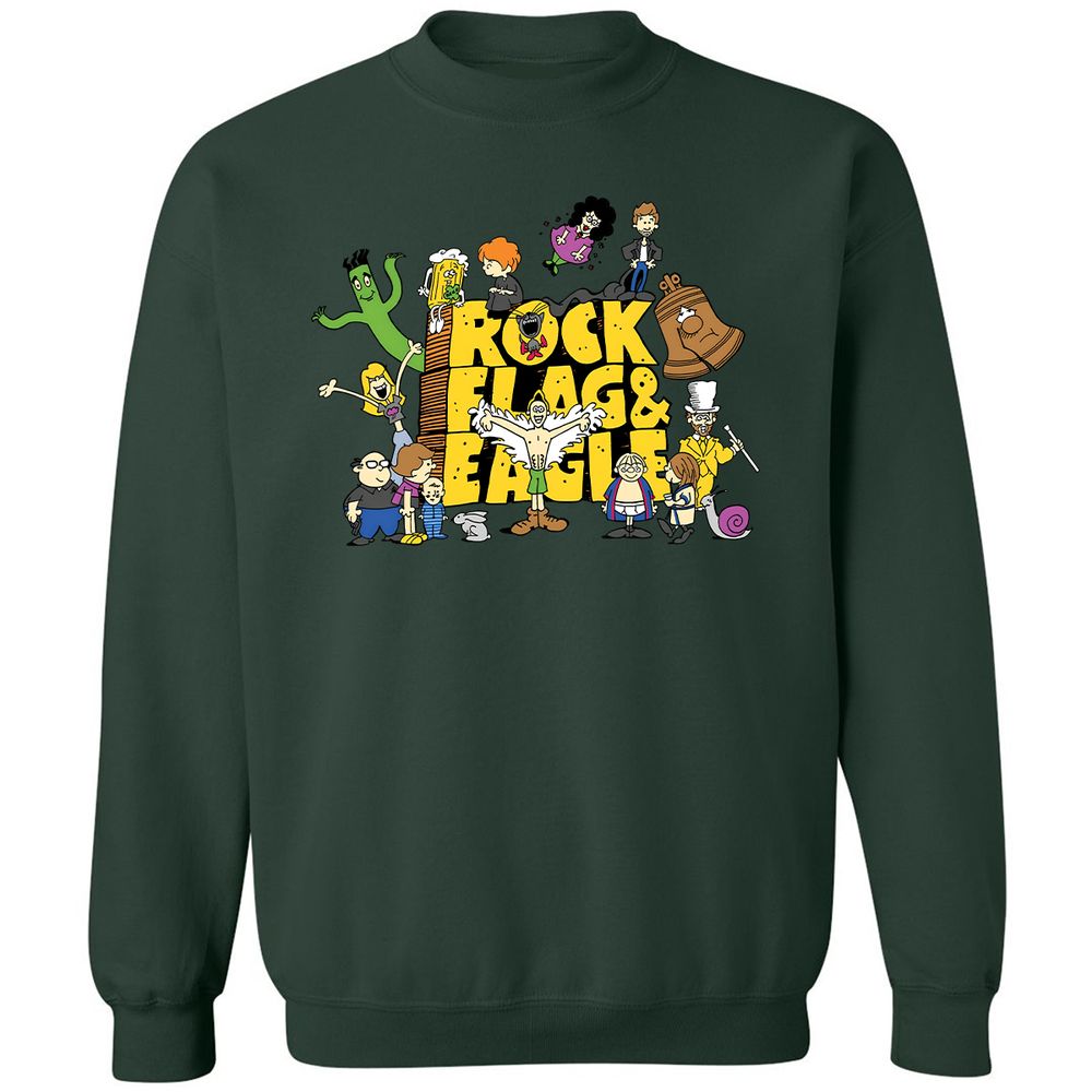 Classic Unisex Sweatshirt - QFHLK66G - Forest Green - 4