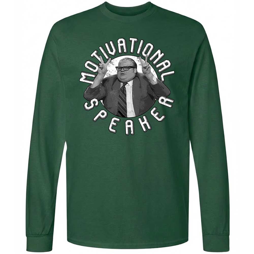 Motivational Speaker - Forest Green - 4
