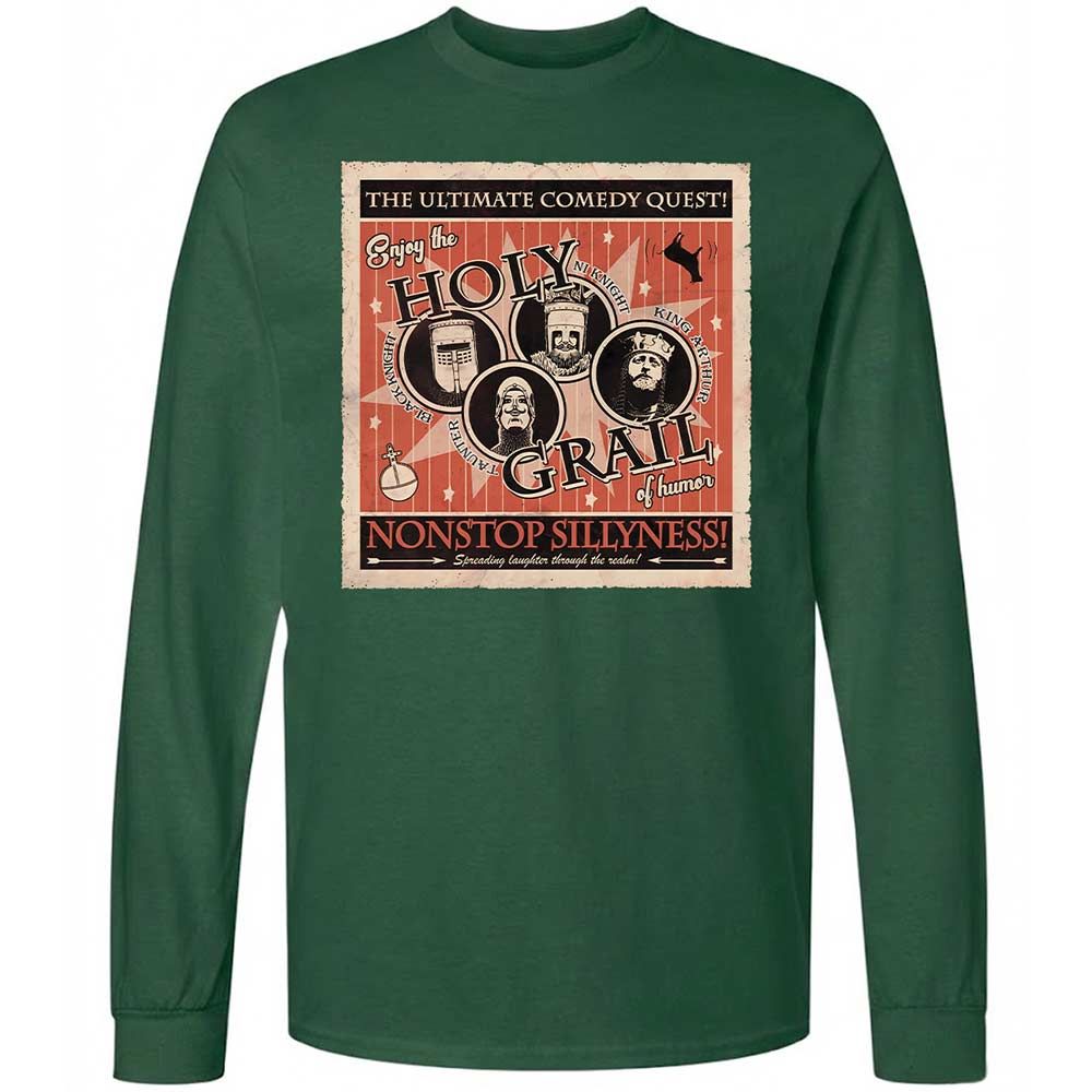 Long Sleeve T-Shirt - 1W2FR5KP - Forest Green - 4