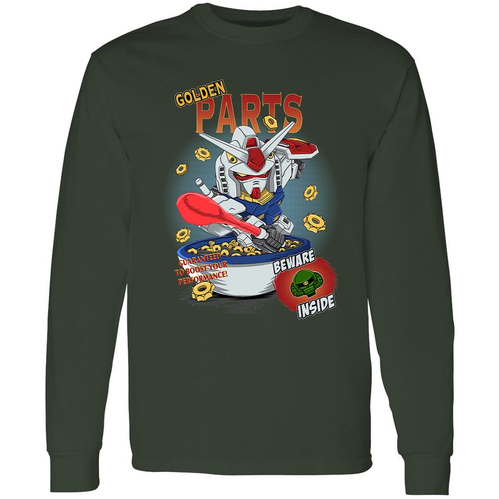 Long Sleeve T-Shirt - 82TBFMSM - Forest Green - 4