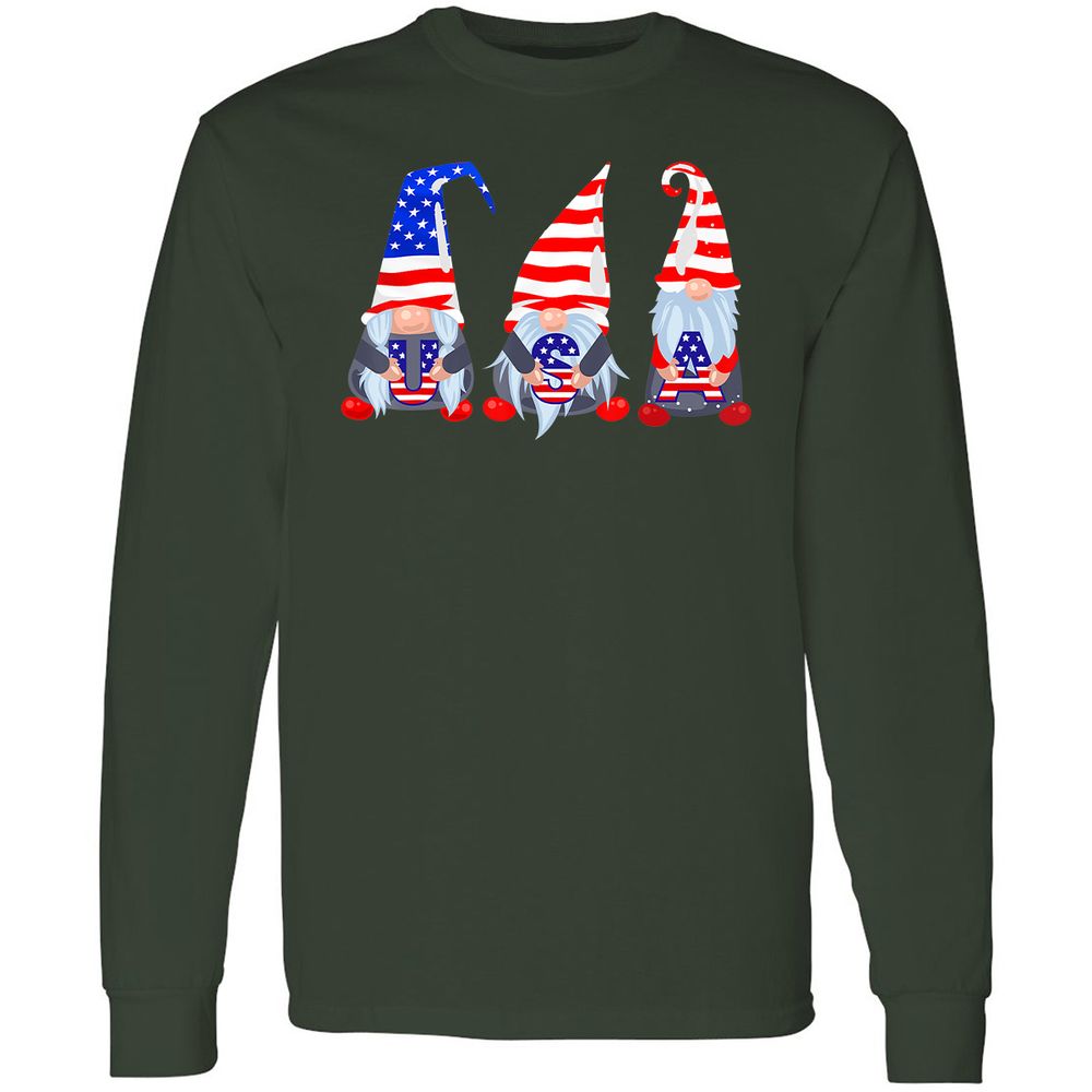 Long Sleeve T-Shirt - AETDZ14S - Forest Green - 4