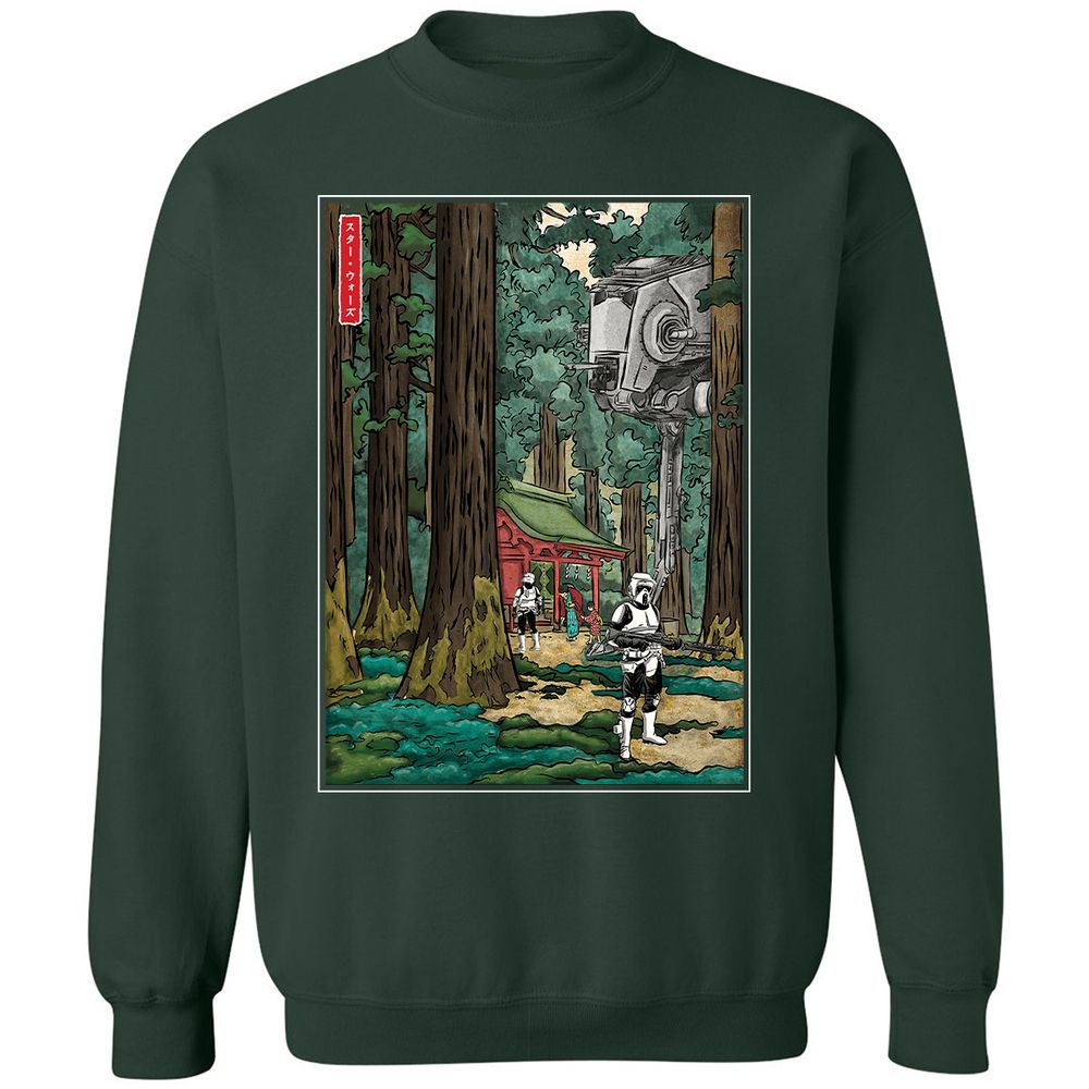 Classic Unisex Sweatshirt - 3N2EDSMA - Forest Green - 4