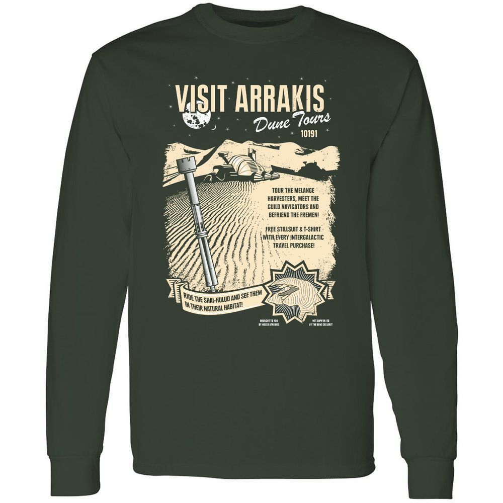 Long Sleeve T-Shirt - NXQNHXC7 - Forest Green - 4